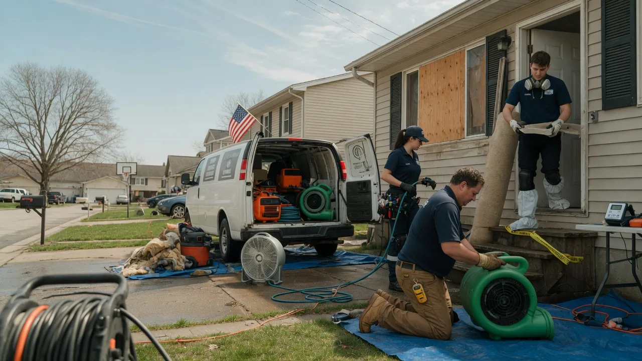 Water Damage Restoration in Vinita, OK near me